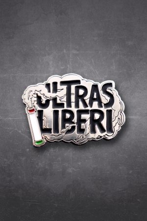 Spilla in metallo "Ultras liberi"